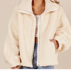 Teddy coat jacket ⭐️ NWT
